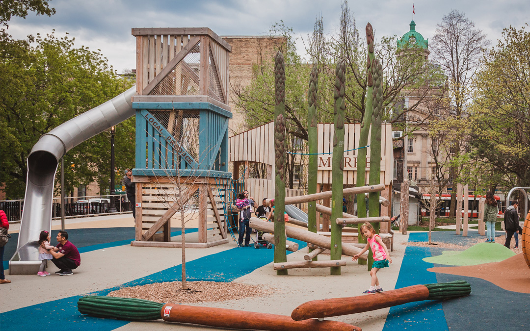 food-themed-playground-city-toronto-public-park - FooD ThemeD PlaygrounD City Toronto Public Park